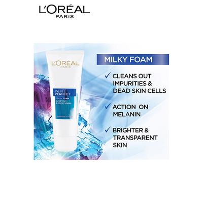 L'Oreal Aura Perfect Milky Foam 50 ml - Face Wash & Cleansers