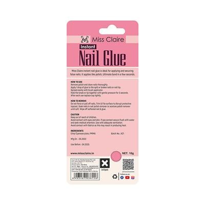 Miss Claire Instant Nails Glue 10gm - Nail Polish