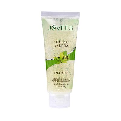 Jovees Face Scrub - Jojoba & Neem 100 gm - Face Scrubs