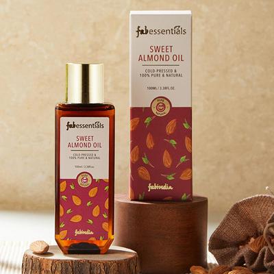 Fabessentials Sweet Almond Oil 100 ml - Hair Oils