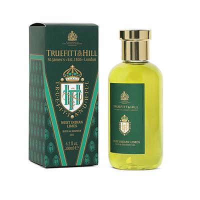 Truefitt and Hill West Indian Limes Bath and Shower Gel Essential Grooming Collection 200 ml - Shower Gels & Body Wash