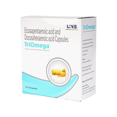 Triomega Capsules 15's - Omega Fish Oil Fatty Acids