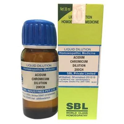 SBL Acidum Chromicum 200C Liquid 30 ml - Dilutions