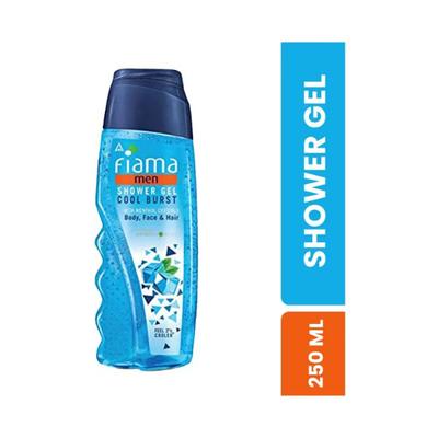 Fiama Men Cool Burst Shower Gel 250 ml - Shower Gels & Body Wash