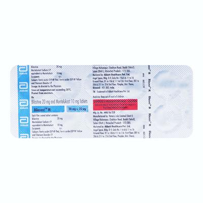 BILAZEST M Tablet 10's - Allergies-Ant