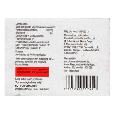 Fentin Capsule 1'S - Fungal Infections-Pre