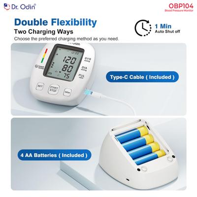Dr. Odin Pulse Mini Digital Blood Pressure Monitor (OBP104) 1's - Blood Pressure Monitors