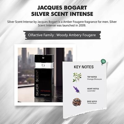 Jacques Bogart Silver Scent Intense Eau de Toilette 100 ml - Perfumes (Edt/Edp)