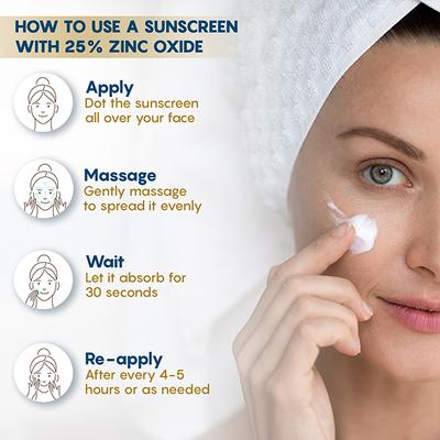 The Mom's Co. Natural Daily Sunscreen SPF 45+ PA++++ UVA/UVB Board Spectrum 50gm - Face Sunscreen