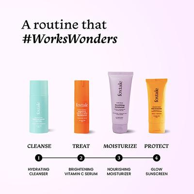 Foxtale Nourishing Ceramide Moisturiser for 100 hrs of Hydrated, Glowing Skin 100 ml - Face Moisturizers