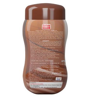 Endura Mass Weight Gain Powder - Chocolate Flavour 500 gm - Weight Gain