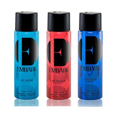 Gift Set - 3 Deos for HIM (My Dream + My Passion + My Story) 450 ml - Deodorants/Roll-Ons