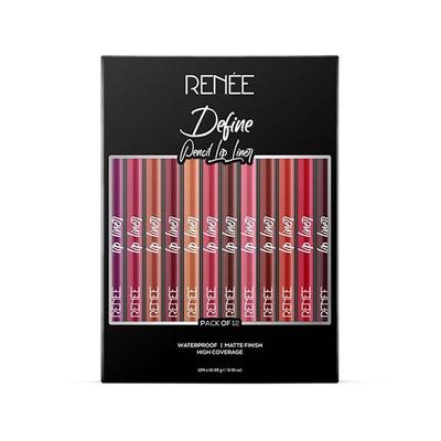 Renee Cosmetics Lip Liners Set1.2gmeach 12's - Lip Liners
