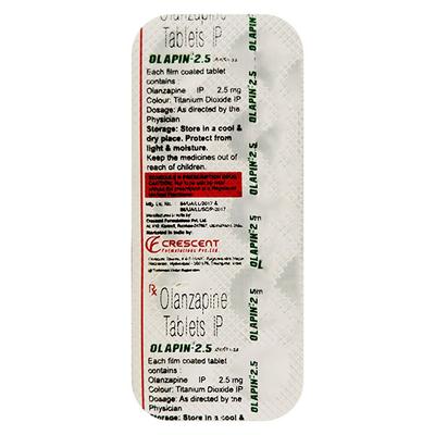 OLAPIN 2.5MG TABLET 10'S - Schizophrenia-Aps