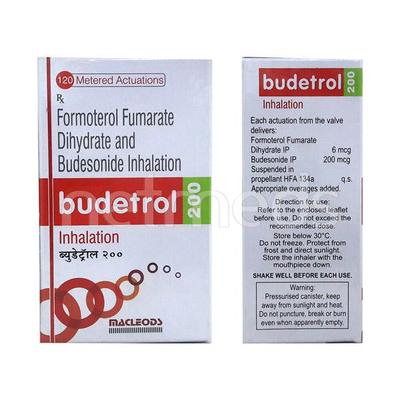 Budetrol 200 Inhaler 120md 1's - Asthma/COPD-Ast