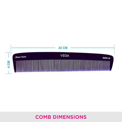 Vega Dressing Comb (HMSC - 42) 61 gm - Hair Combs