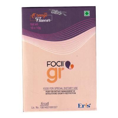 Fociigr Orange Flavour Sachet 10gm - Supplements-Sup