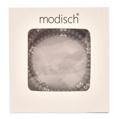 Modisch Grey Silver Stones Sunglasses Chain (JC-1401-Grey) 1's - Wearables Sunglasses