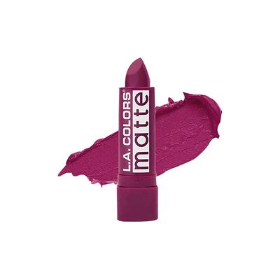 L.A. Colors Matte Lipstick - Stay Put Plum 3.2 gm - Lipsticks