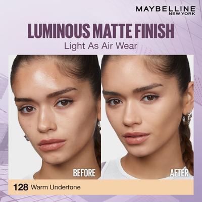 Maybelline New York Super Stay Lumi Matte Liquid Foundation, 30HR Long Lasting, 128 18 ml - Foundation