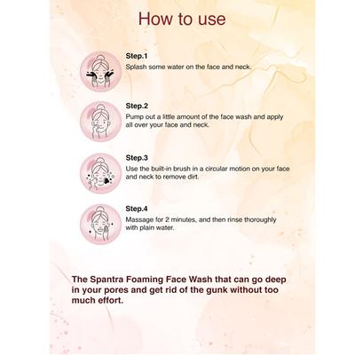 Spantra Rice Water Foaming Face Wash 100 ml - Face Wash & Cleansers