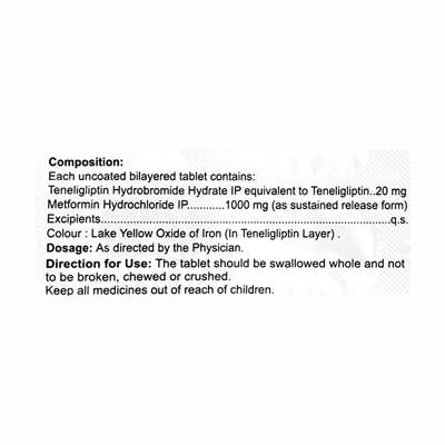 TENDIA M FORTE Tablet 15's - Diabetes-Ant