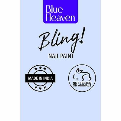 Blue Heaven Bling Nailpaint 602 (Amber Glow) 8 ml - Nail Polish