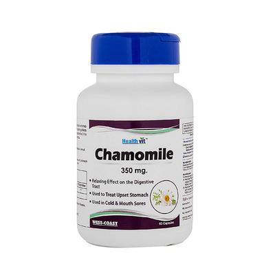 Healthvit Chamomile Capsules For Cold & Mouth Sores 60's - Digestive Health