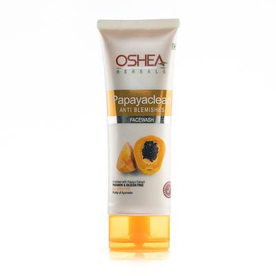 Oshea Herbals Anti Blemish Face Wash - Papayaclean 120 gm - Face Wash & Cleansers