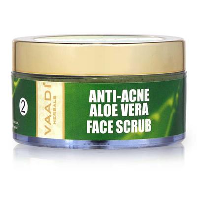 Anti-Acne Aloe Vera Face Scrub 50 gm - Face Scrubs