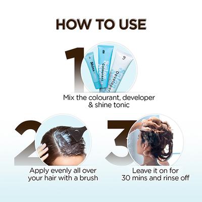 Bblunt Salon Secret High Shine Creme Hair Colour Chocolate Dark Brown 152 ml - Crème