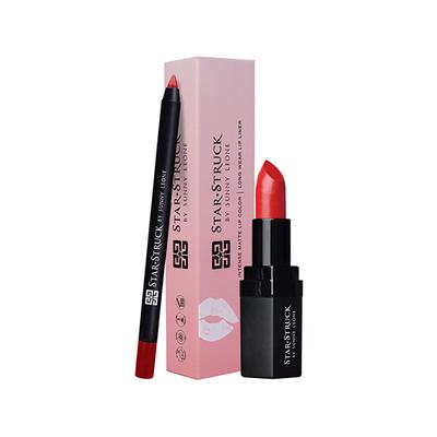 Star Struck by Sunny Leone Cherry Bomb Lip Kit Lipstick and Lip Liner 2's - Lip Glosses