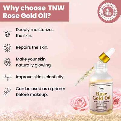 The Natural Wash Rose Gold Oil 15 ml - Massage Oils