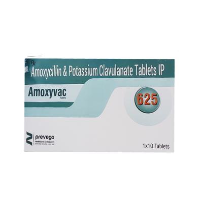 AMOXYVAC 625 Tablet 10's - Bacterial Infections-Pen