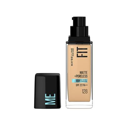 Maybelline New York Fit Me Matte+Poreless 16 H Oil Control Spf 22 Foundation, 128 30 ml - Foundation
