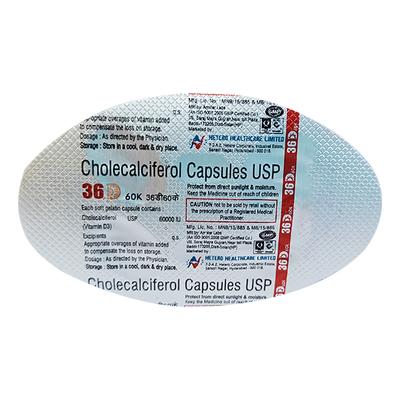 36 D 60K Capsule 4'S - Supplements-Vit