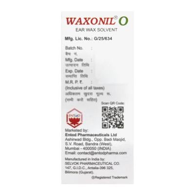 WAXONIL O Ear Drops 10ml - Ear Conditions-Oth