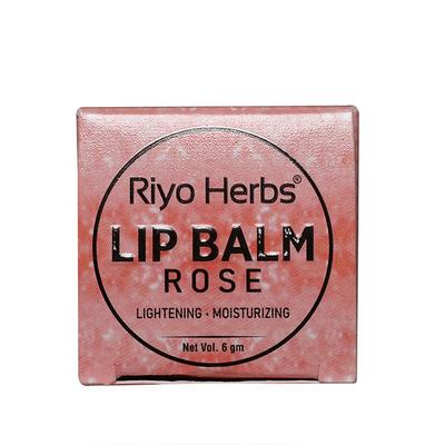 Riyo Herbs Lip Balm - Rose 6 gm - Lip Balms