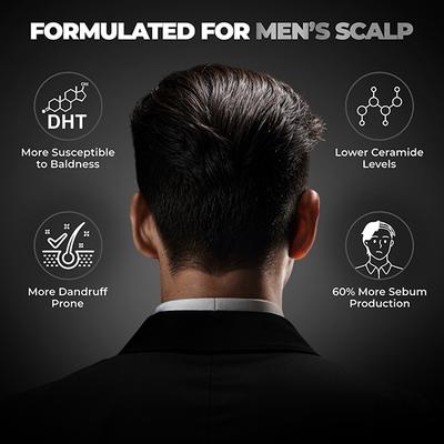 Beardo Hair Serum Grey Control Reduce White Hair Restore Natural Color 50 ml - Hair Serums