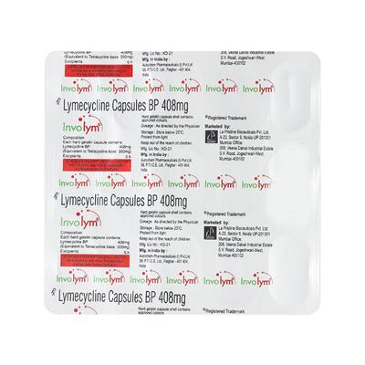 Involym 408mg Capsule 15'S - Bacterial Infections-ABC