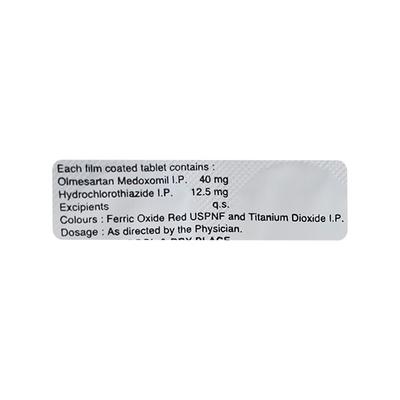 Olsar H 40mg Tablet 10'S - Hypertension-Ang