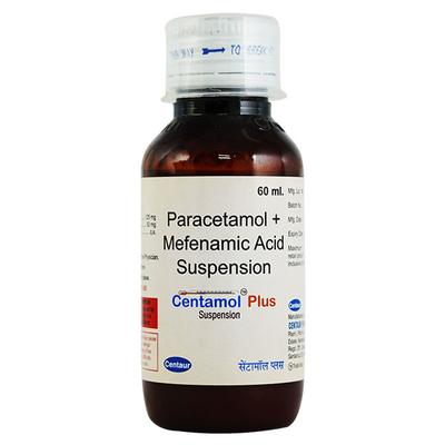 Centamol Plus Suspension 60ml - Fever-Ana