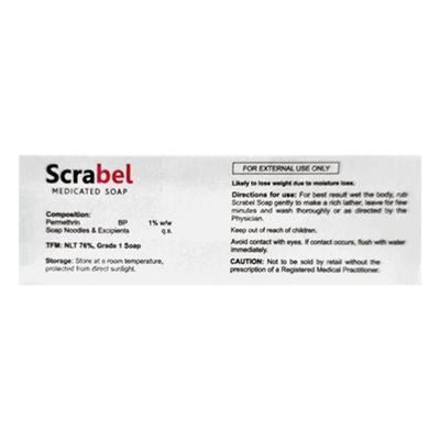 Scrabel Soap 75gm - Fungal Infections-Taa