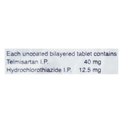 Telsar H 40mg Tablet 15'S - Hypertension-Ang