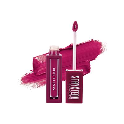 Matt Look Stayxtend Lip Mousse Enriched With Vitamin E & Non Sticky, Lively Magenta-14 4 ml - Liquid Lipsticks