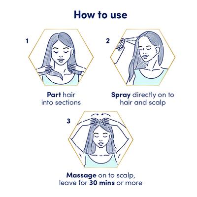 Dove Hair Therapy Dry Scalp Care Moisturizing Leave-On Solution 100 ml - Conditioners