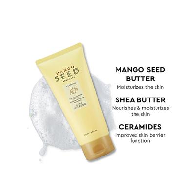 The Face Shop Mango Seed Creamy Foaming Cleanser 150 ml - Scrubs & Exfoliants