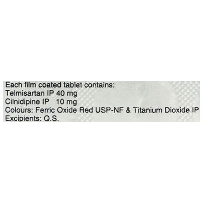 Cilny T 40Mg Tablet 10's - Hypertension-Ana
