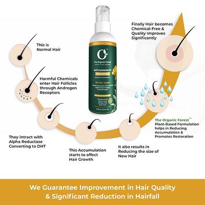Organic Forest Anti Dandruff Shampoo 100 ml - Shampoos