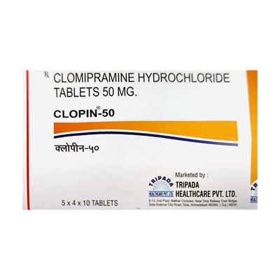 CLOPIN 50 Tablet 10's - Depression-Ant